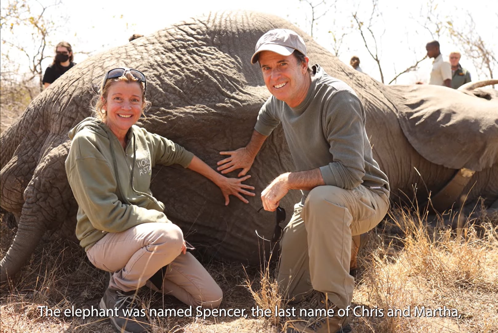 chris_martha_elephant_collaring GCC Donors Chris and Martha Spencer Attend Elephant Collaring with Elephants Alive