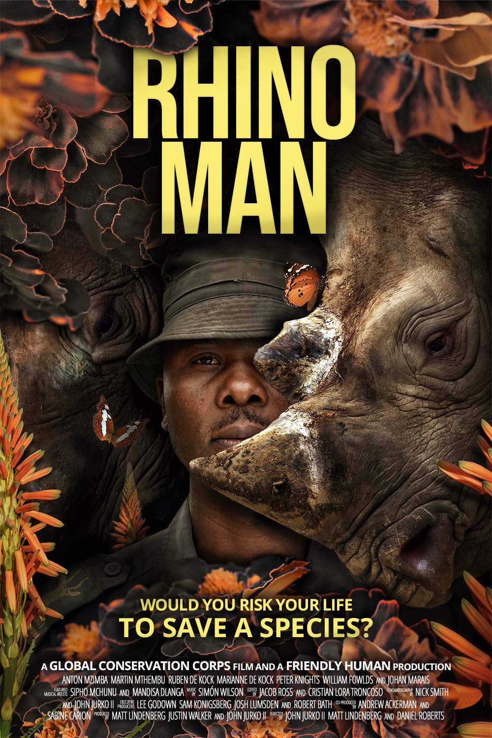 Official Poster for RHINO MAN The Movie