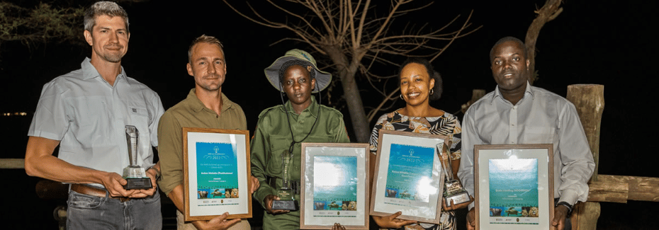 Anton Mzimba was posthumously awarded the Best Field Ranger Award
