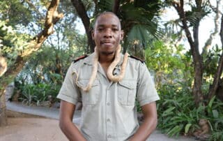 Careers in Conservation EPISODE SIX: Silence Musuku Reptile Handler Hoedspruit Reptile Centre