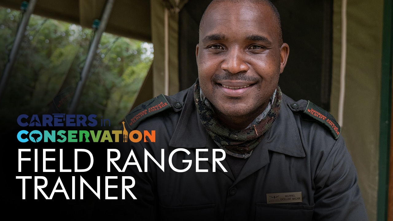 Careers in Conservation: Exclent Macabe - Field Ranger Trainer