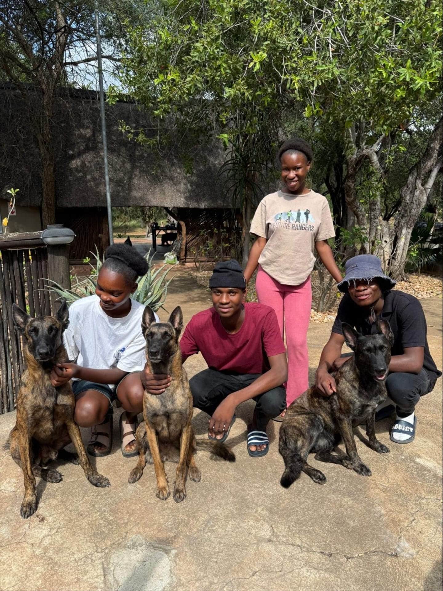 Canine Conservation Training with Soldiers for Wildlife